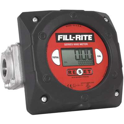 Meter,Digital, 1 In,6 To 40 Gpm