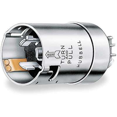 Locking Plug,125/250V,50A,3P,