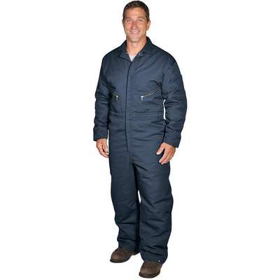 Coverall,Chest 38 To 40In.,Navy