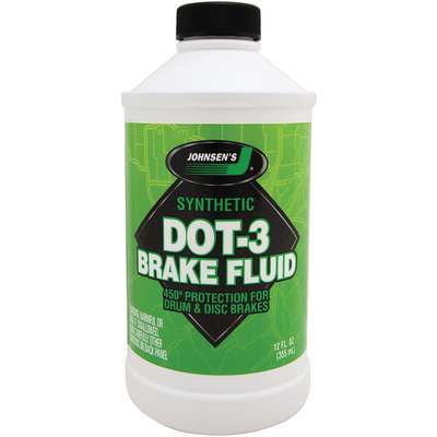 Brake Fluid 12 Oz - Dot 3