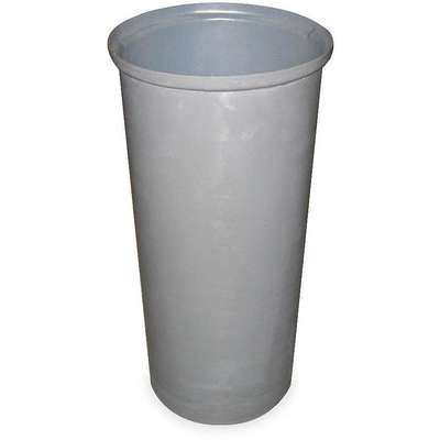 Round Container,Gray,44 3/8 Qt
