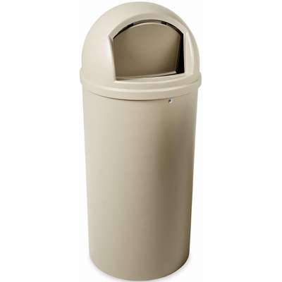 Rubbermaid® Marshal® Domed Trash Cans