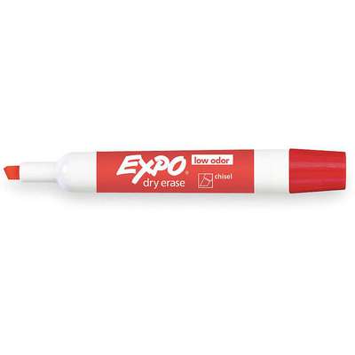 Dry Erase Marker,Lo Odor,Red,