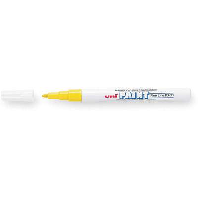 Paint Markers,Yellow,Fine,PK12
