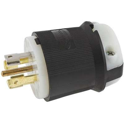 Plug,277/480VAC,30A,L22-30P,4P,
