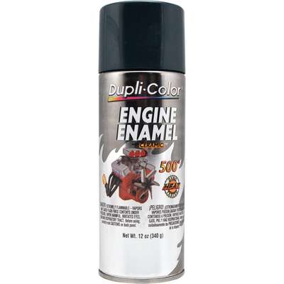 85269 Dupli Color Semi Gloss Spray Paint Black 12 Oz Imperial Supplies - Dupli Color Ceramic Added High Heat Engine Paint