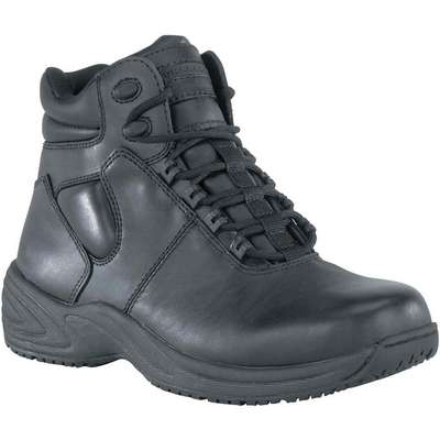 Work Boots,6In,Pln,Blk,9-1/2M,