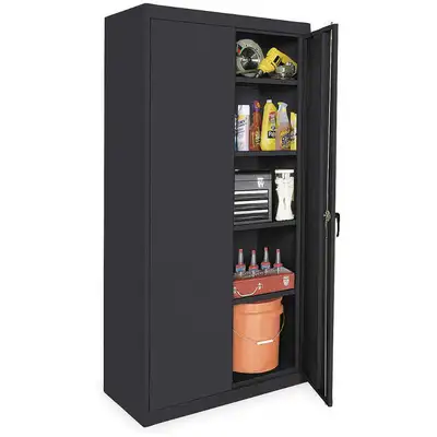 Storage Cabinet,H72,W36,Blk