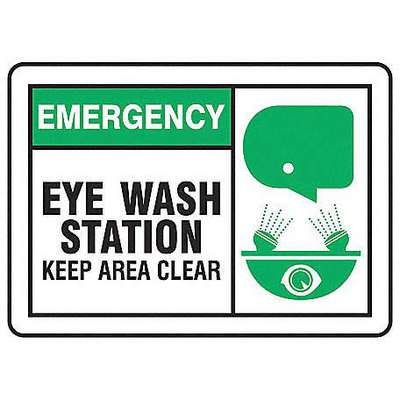 Safety Label,5 In. W,PK5