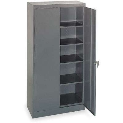 Storage Cabinet, Gray 4 Shelf