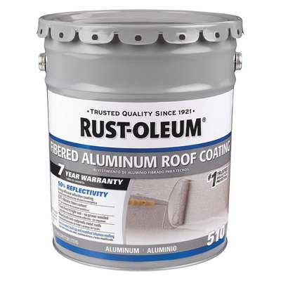 Aluminum Roof Coating,4.75gal,