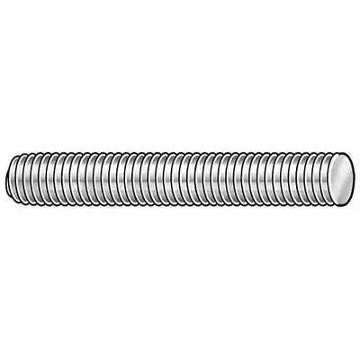 SS Threaded Stud Pack of 2 PK10-45644 3/8-16x3 