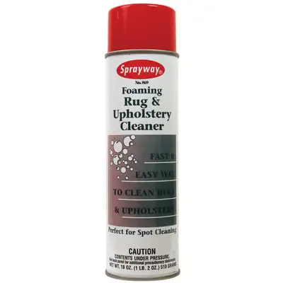 Foaming Rug And Upholstery Cln
