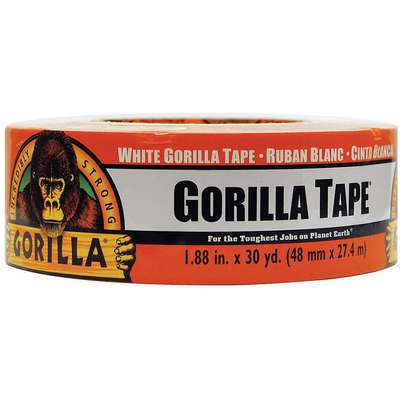 Duct Tape,Round,White,5-3/4 In.