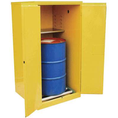 Cabinet,2-Dr,55 Gal,Flammable,