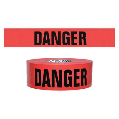 Barricade Tape,Danger,500 Ft.,