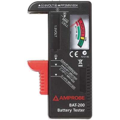 Battery Tester,9V, AA, AAA, C