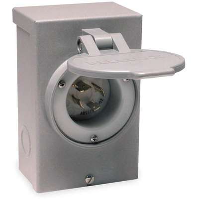 Outdoor Power Inlet Box,30 Amps