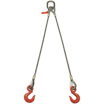 Wire Rope Sling,Double Leg,6