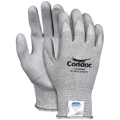 Cut Resistant Gloves,Gray,S,Pr