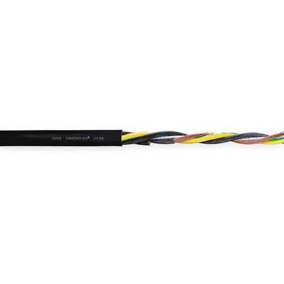 Power Cable,8/4,Black,Cut To