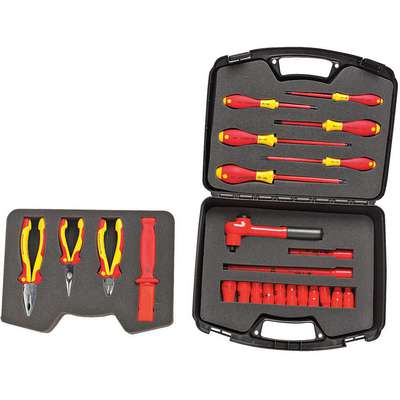 Insulated Tool Set,24 Pc.