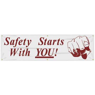 Banner,Safety Starts With You,
