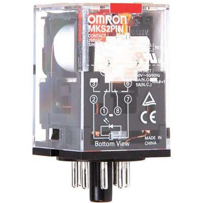 Plug In Relay,8 Pins,Octal,