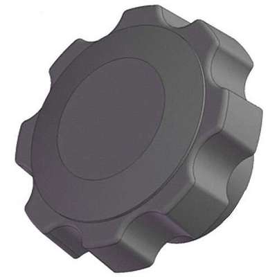 Fluted Knob,2 3/8 In,Blind,3/8-
