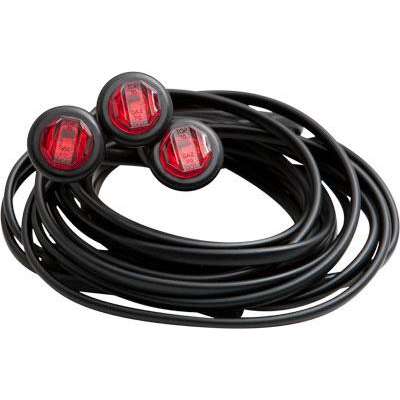 3 LED Lamp Harness Red