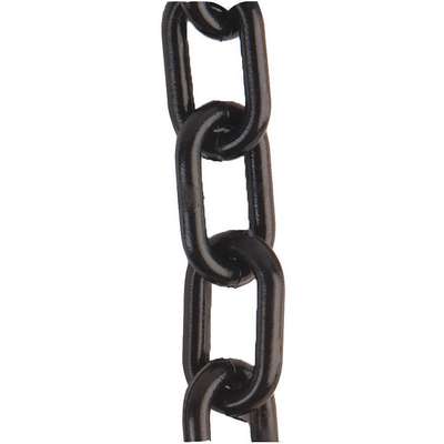 Plastic Chain,Black,2 In x 100