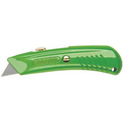 Utility Knife,6 In.,Neon Green