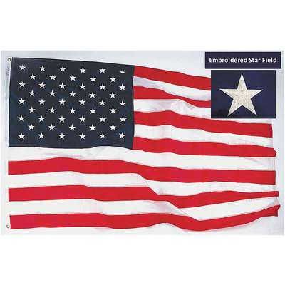 Us Flag,12x18 Ft,Nylon