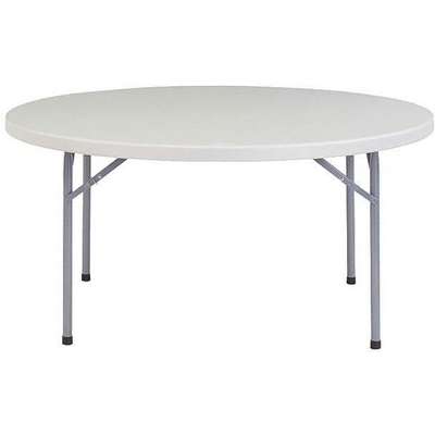 Folding Table,60 In. Round,