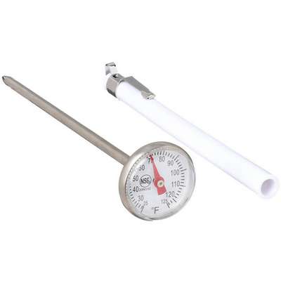 Industrial-Grade Analog Pocket Thermometer, 0F to 220F - LionsDeal