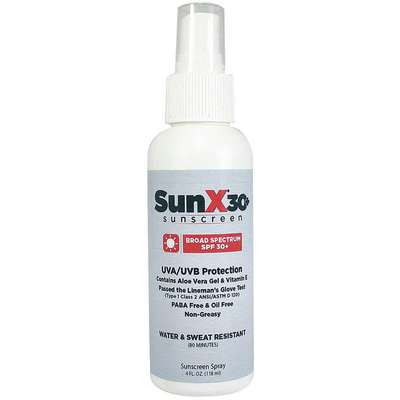 Sunscreen,Spray Bottle,4 Oz.
