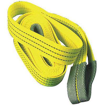 Tow Strap,2 In x 15 Ft,Yellow