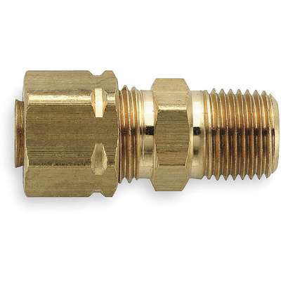 Connector,Brass,Compxm,1In,PK5