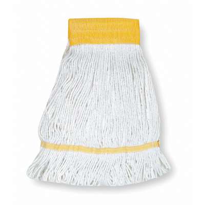 Wet Mop,Small,White,Looped End