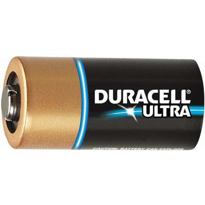 916621-2 Duracell Lithium Battery, Voltage 3, Battery Size 123, 1 EA