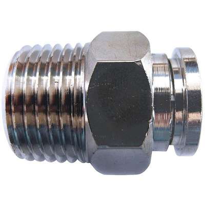 Male Connector,1/2 In,Tube x