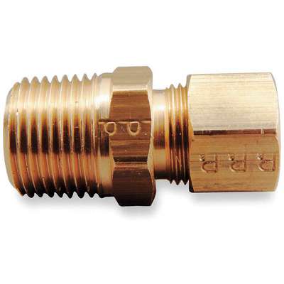 Connector,Brass,Compxm,1/4In,