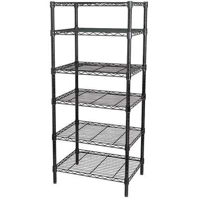 Wire Shelving,H74,W48,D18,