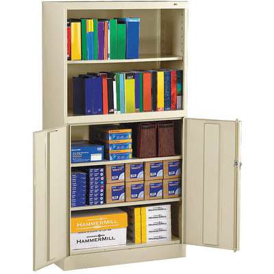 Bookcase Storage Cabinet,Putty