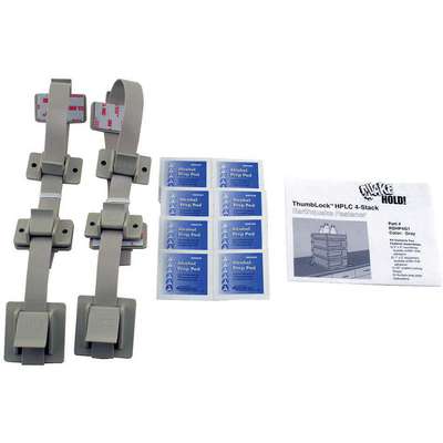 Hplc 4-Stack Fastener Kit,Gray