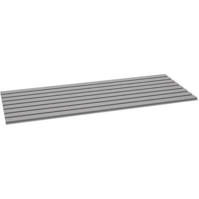 Decking,Ribbed Steel,Pwdr Coat,