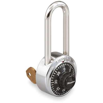 Master Lock® Combination Padlock With 3/4 Shackle, No Control Key Access -  Pkg Qty 5