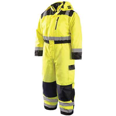 Coverall,Unisex,M,Yellow,