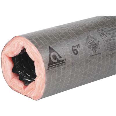 Insulated Flexible Duct,6 In.