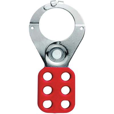 Lockout Hasp,Standard,Red,